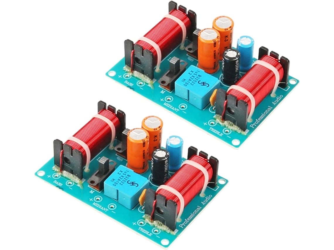 Altavoces Crossover De 150 W, 3 Vías, De Graves Altos, De 4-8 Ohmios Para
