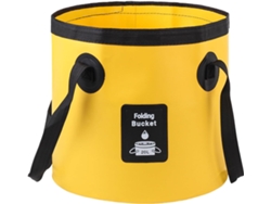 Cubo Plegable | 20 L Con Asa Para Lavar | Depósito | Agua | Coches | Antideslizante | Litros | Lavandería