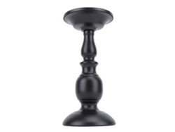 2026-porta Vela De Hierro Retro Metal Decorativo Elegante Para Mesa Boda Cena Fiesta Aniversario Negro