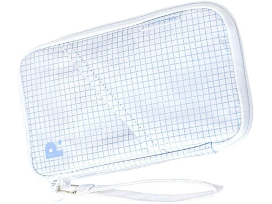 Estuche Espacioso Para Lápices Con Múltiples Compartimentos Hecho De Pvc Y Nailon Para