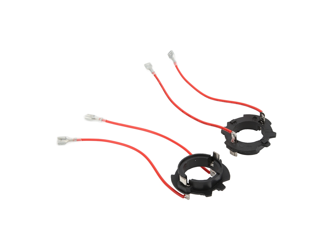 Adaptador Led De 2 Piezas Para Bombillas De Faros H7. Duradero, Fácil De Instalar, Práctico Y Compacto.