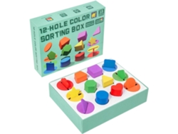 Juguete de clasificación de formas, juguete educativo para bebés y niños pequeños, juego de emparejamiento Vayotoy