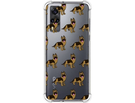 Carcasa Vivo Y52 5G TUMUNDOSMARTPHONE Dibujos Antigolpes Perros 09 Multicolor