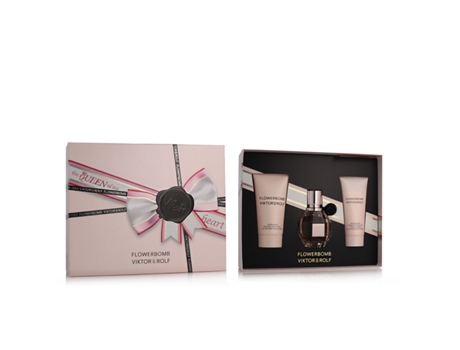 Set de Perfume Mujer VIKTOR & ROLF Flowerbomb 3 Piezas