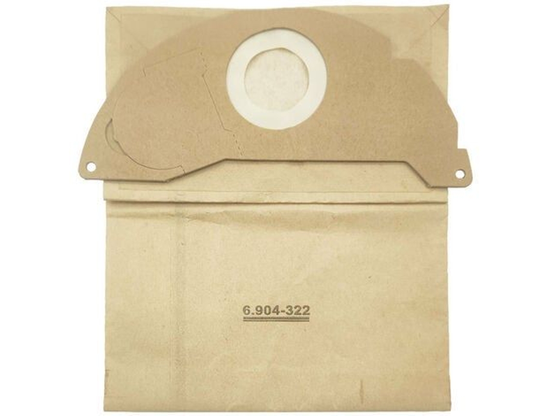 Bolsas Para Aspiradora Kärcher Wd2, 8 Paquetes, Filtro De Papel Premium