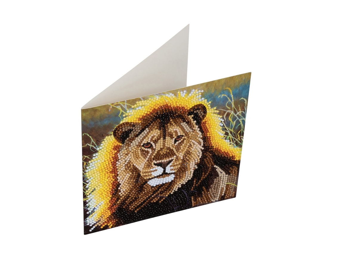 Kit de manualidades para niños CRAFT BUDDY Lion (8 anos)