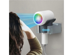Soporte para secador de pelo, organizador de cabello para baño, soporte adhesivo para herramientas, GOKOCO