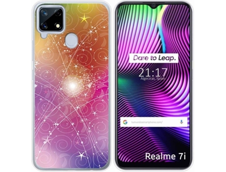 Carcasa Realme 7i / Narzo 30A TUMUNDOSMARTPHONE Abstracto Multicolor