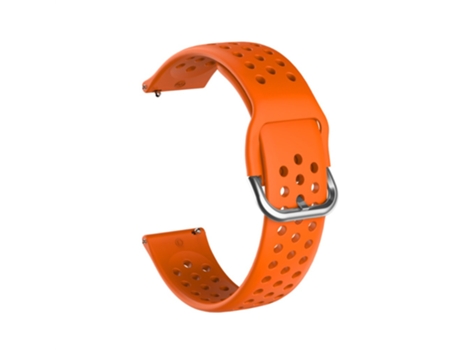 Correa de Silicona 22mm orificios redondos transpirables con pasador de liberación rápida para Samsung Galaxy Watch3 45mm SM-R840/Garmin Vivoactive...