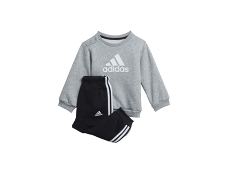 Chándal Unisexo ADIDAS Badge Of Sport Gris (Talla: 3/6 Meses)