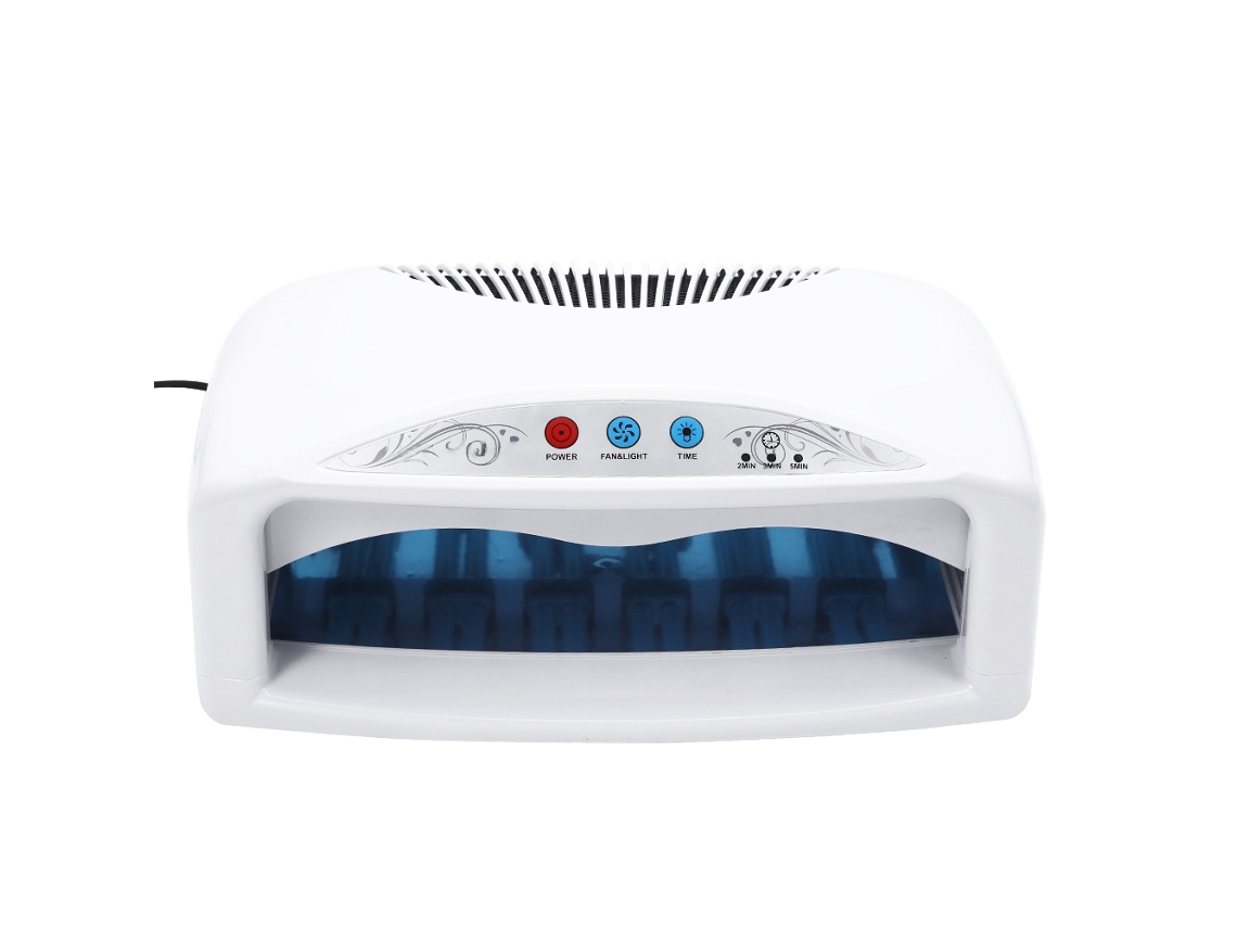 Lámpara Uv De Secado De Uñas De 54 W Con Secado Rápido, Ventilador Y Temporizador Para Esmaltes En Gel.