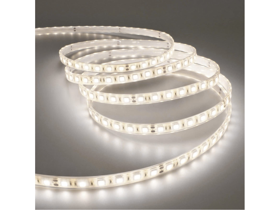 Evotrade Tira Led Premium 24v Ip20 11w/m 6000k Luz Fría 60 Diodos Por Metro 1m