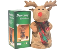 Juguete de peluche navideño eléctrico que canta y baila