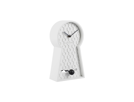 Reloj de sobremesa de hormigón Honeycomb Pendulum KARLSSON