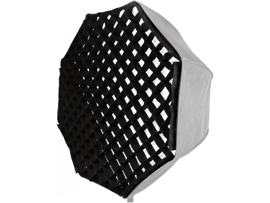 Softbox Octogonal De 120 Cm Con Rejilla, Solo Paraguas, Para Estudio Fotográfico, Tipo Panal De Abeja, Para Flash, Cuadrado.