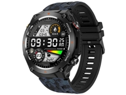 Reloj inteligente con GPS para exteriores, Bluetooth, llamadas, mensajes, notificación, brújula, altitud, barómetro, monitor de frecuencia cardíaca Yizhood