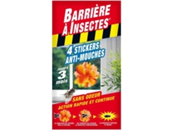 Pegatinas para mosquiteros, paquete de 4, barrera contra insectos, eficacia de 3 meses.