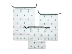Bolsas de almacenamiento en paquete de 3  Cactus