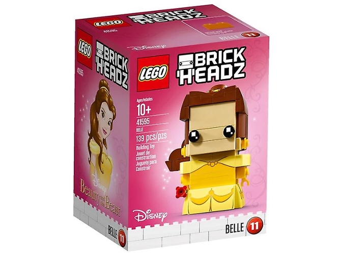 LEGO Brick Headz: Bela 41595 (Edad Mínima: 10 - 139 Piezas)