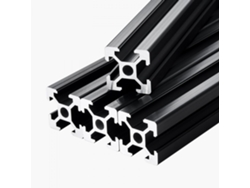 Conjunto de 2020 perfiles y barras de aluminio de 1200 mm para estructuras lineales Tekmaquinas