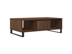Maison Exclusive - Mesa De Centro Madera De Ingeniería Roble Marrón 104x60x35 Cm