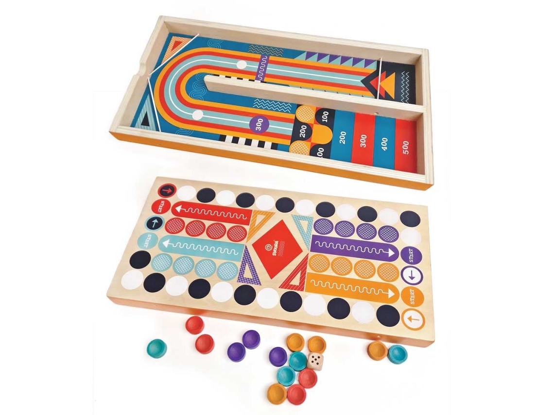 Juego de mesa educativo Svoora Catapult Ludo para niños