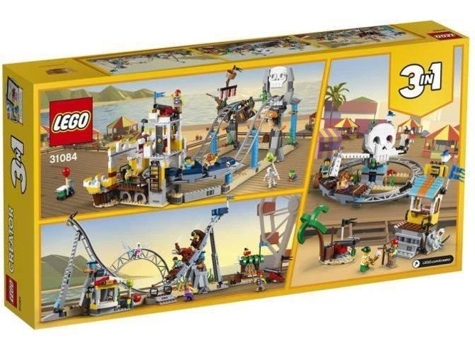 LEGO Creator 3 en 1: Montaña rusa de los Piratas - 31084 (Edad Mínima: 9 - 923 Piezas)