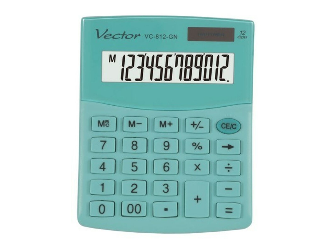 Calculadora Vector Kav Vc 812 Gn Green