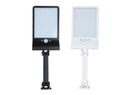 2026-lámpara Solar 48l-ed Con Control Remoto 3 Modos Sensor De Movimiento Pir Ip65 Impermeable Para Jardín Pared