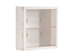 Vitrina De Pared Para Figuras De Cajas Sorpresa, Muñecas, Almacenamiento, No Requiere Perforación, Blanca