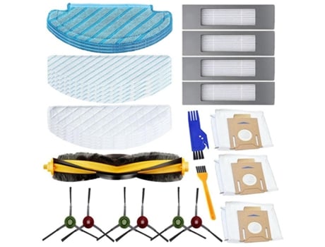 Paquete de accesorios de repuesto Ecovacs Deebot para Robot aspirador Ecovacs Deebot Ozmo T8 Aivi/ T8 Max/ T8/ N8 Pro/ N8 Pro Plus