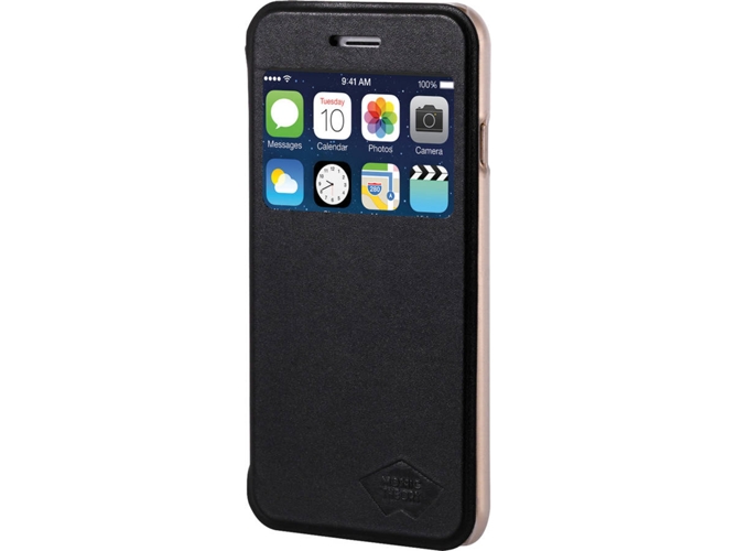 Funda iPhone 6 Plus, 6s Plus MOSAIC THEORY Folio Negro