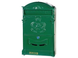 Buzón MAURER Jardín Aluminio Fundido Verde 41 x 26 x 8 cm