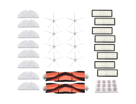 Cepillo de filtro para Robot aspirador, accesorios de paño de limpieza para Xiaomi 1S 2S, barredora inteligente para Roborock S50 S51 S55 S6