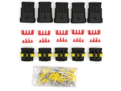 Yncm2026-5 Sets Conector Impermeable Coche Amp 1.5 Macho Hembra 4p 5p 6p Conector Eléctrico Automotriz