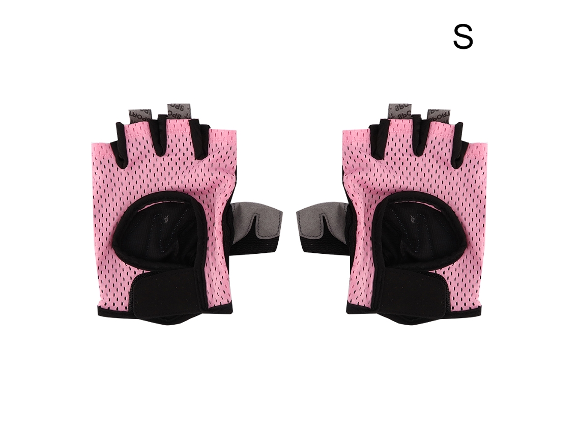 Guantes Elásticos Transpirables Para Fitness, Ciclismo, Entrenamiento, Antideslizantes, Sin Dedos, Talla S