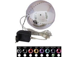 Bola de Nieve EUROPALMS LED (Azul Oscuro - 15 cm)