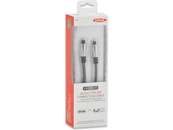 Cable Audio EDNET (Toslink/Toslink - 2 m - Negro)