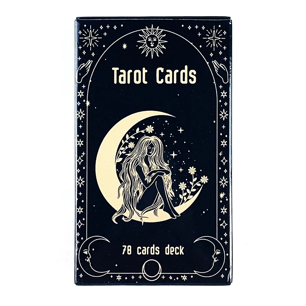 Um Jogo De Tarot Em Inglês Totalmente Novo, Com 78 Cartas, Ideal Para Iniciantes.