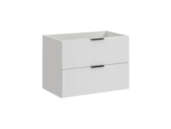 Armario Bajo Lavabos FURNLUX Adel (Blanco, Madera Contrachapada - 80X46X57 Cm)