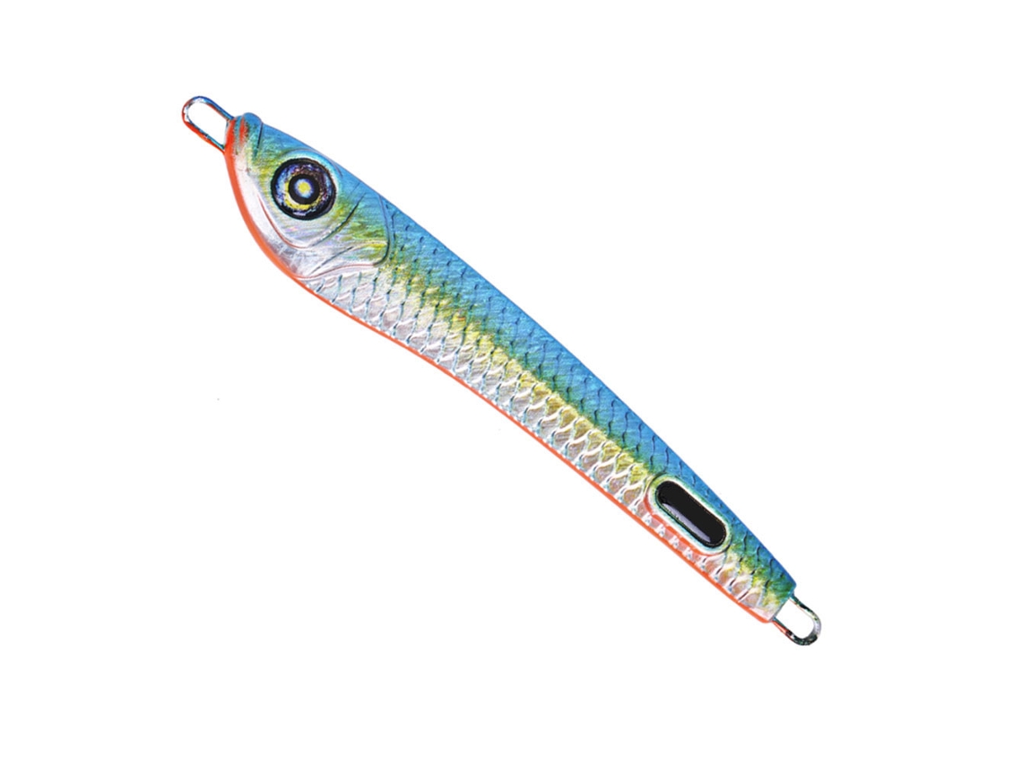 Accesorio De Pesca De Cebo Duro De Cuchara Lápiz De Metal Placado Colorido