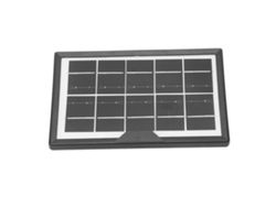 Cargador Impermeable Con Panel Solar, Mini Usb De 5 V Y 1,8 W, De Polisilicio, De Alta Tasa De Conversión Y Resistente Al Agua.