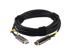Cable Hdmi De Fibra Óptica 4k Hdr10 Hdcp2.2 18 Gbps 5 M/16,4 Pies Para Ps4 Xbox Tv Proyector