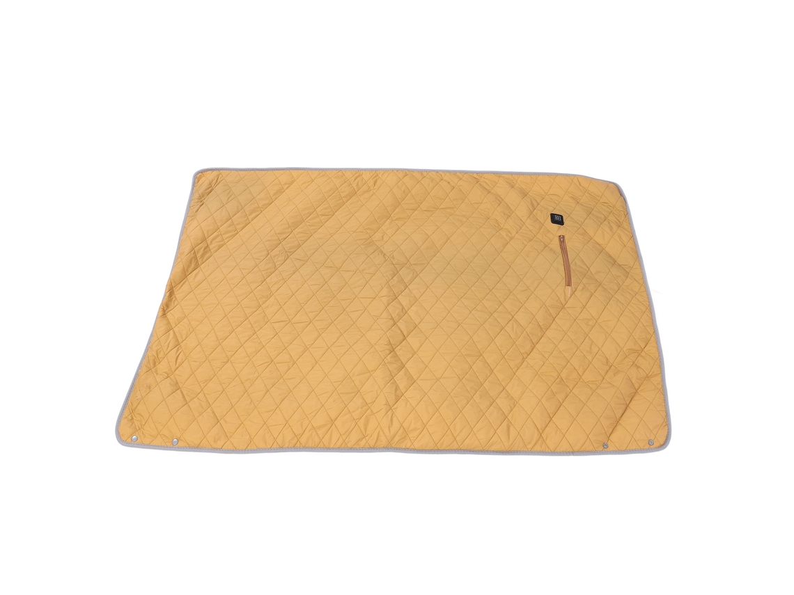 Manta Eléctrica Calefactora Usb De 5 V, Calentamiento Rápido, Lavable, Suave, Para El Hogar/oficina, Color Beige Claro.