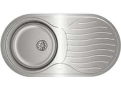 Fregadero TEKA DR 80 1C 1E (44 x 16 x 84 cm - Empotrado - Inox)