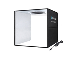 Tienda de campaña sin sombras Puluz de 30 cm con LED de 24 y 26 lm para fotografía, fácil de montar