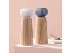 Juego De Molinillos De Sal Y Pimienta Con Diseño Elegante*