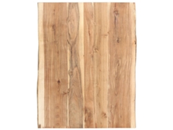 Superficie para mesa de cocina VIDAXL Marrón Madera de acacia (80 x 60 x 3.8 cm)