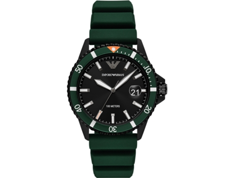 Reloj EMPORIO ARMANI Hombre (Silicona - Verde)