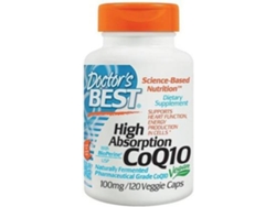 Complemento Alimentar DOCTOR'S BEST Coq Alta Absorção Com Bioperine (120 cápsulas vegetais)